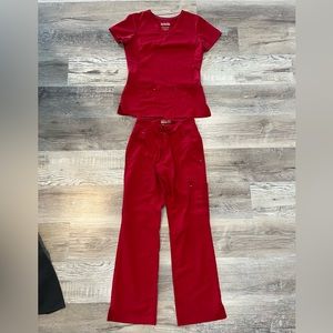 Healing hands purple label yoga scrubs